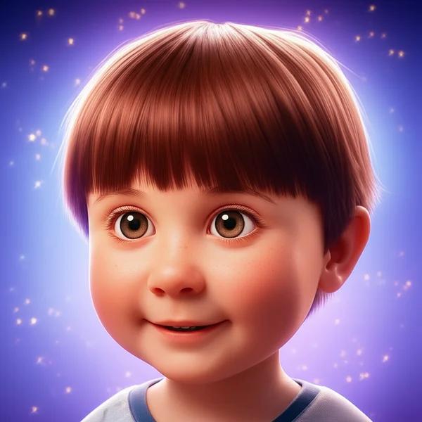 LullaPage Pixar-style character example 2